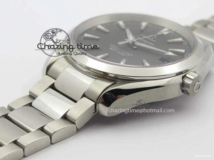 0313 Versatile Aqua Terra ‘PyeongChang 2018’ JHF Best Edition Black Dial On SS Bracelet A 8204